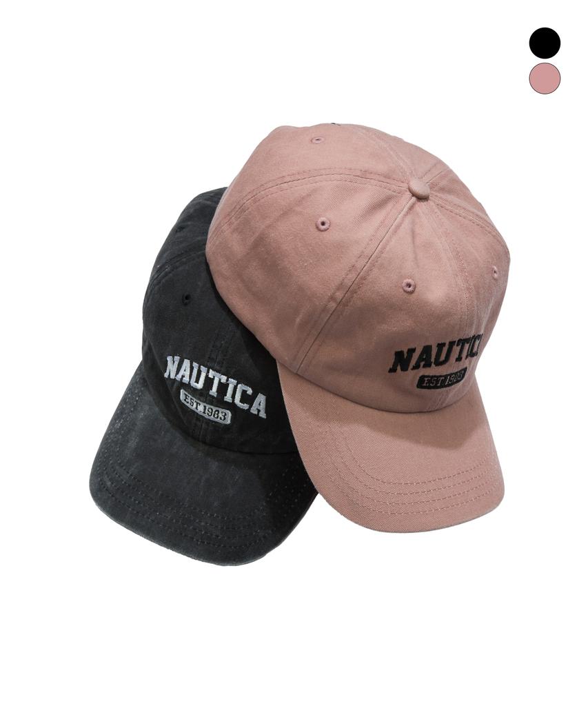 NAUTICA Arch Logo 6-Panel Ball Cap (2 Colors) Nca1486