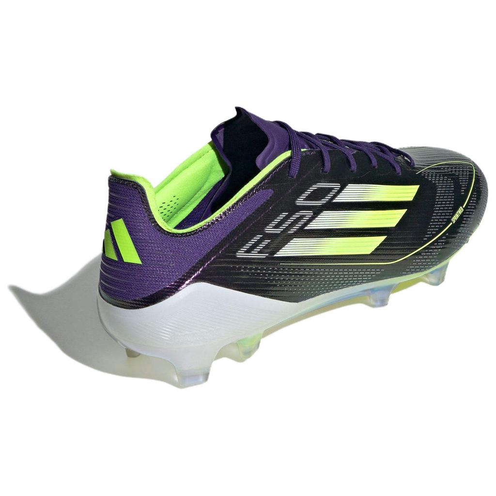 adidas F50 Elite FG Fast Reborn Pack Unisex-Sneaker Lila Wolken-Weiß Lucid-Zitrone IF4257