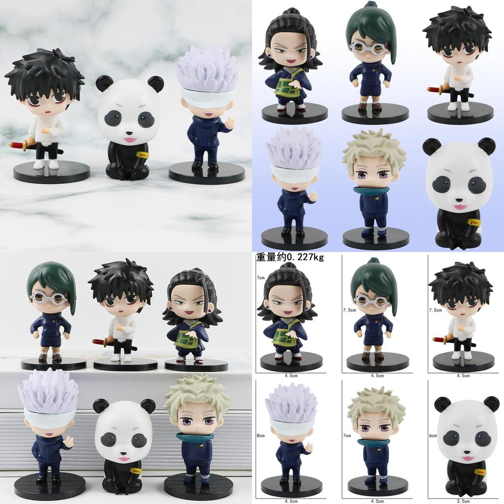 Authentic Jujutsu Kaisen Collectible Megumi Fushiguro Pvc Figure Set