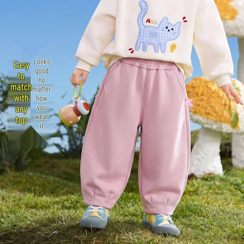Girls' Loose Fit Jogger Pants