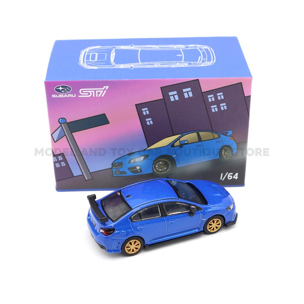 Kolekce modelů aut Subaru Impreza WRX STI v měřítku 1/64, dárek, odlévané vozidlo