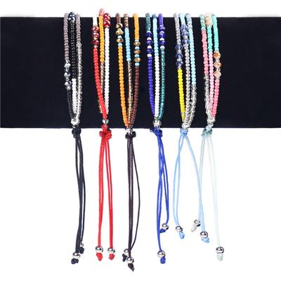 Bohemian Women Colorful Beaded Multilayer Bracelet Handmade Woven Jewelry Gift