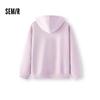 Semir Women's Soft Cotton Loose Hooded Jacket