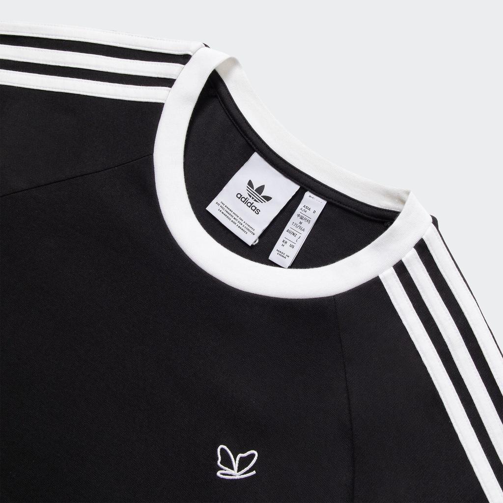adidas Originals 3 Stripes T Shirt Men's Black/White JY3458