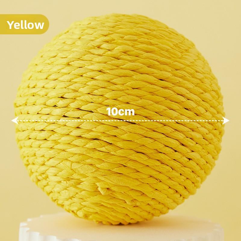 Pet Cat Sisal Balls for Self-entertainment and Boredom, Durable and Biting Cat Toys, Interactive Little Cat Balls, Cat Toys