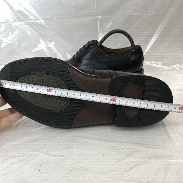 Regal Imperial Grade/Goodyear Welt Leather Wingtip Shoes/25.0EE/Black/Closed Lacing Business Dress Shoes(USED)