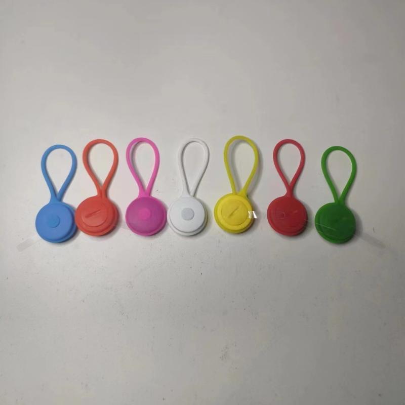1Pcs Silicone Led Night Outdoor Backpack Lights Running Warning Light Camping Riding Wind Rope Light Travel Equipment Tool