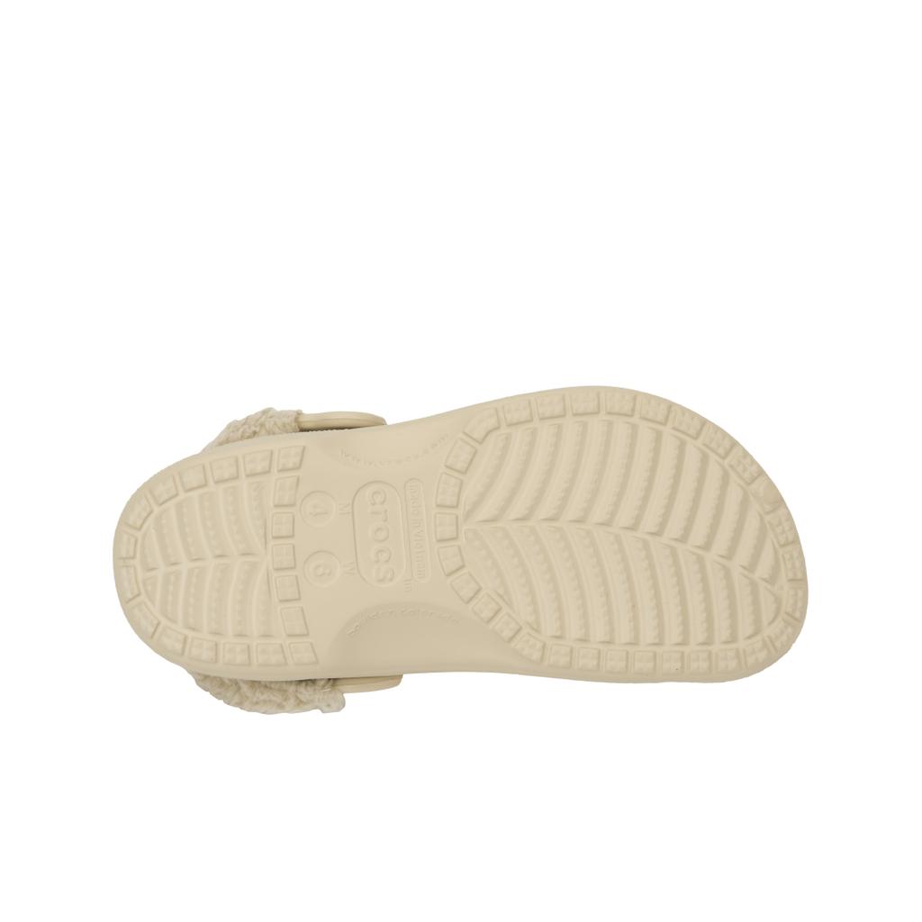 Crocs Baya gefütterte Fuzzy-Riemen Clogs Unisex Clogs Weiß 206633-11S
