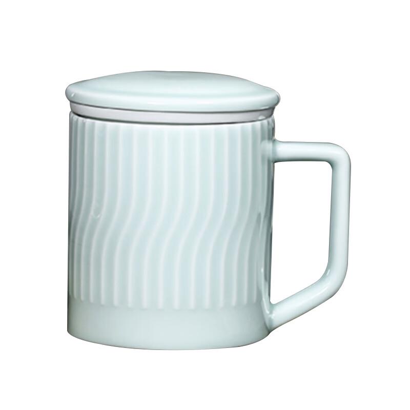 

Wanchunhe Chinese Ceramic 3-Cup Tea Set with Incense Burner