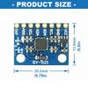 High Precise MPU6050 Accelerometer Gyroscope Module Compactly Sensors Module for Microcontroller Projects Applications