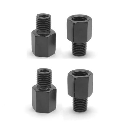 LIKENNY Motorcycle Mirror Conversion Adapter 4 Pack for Motorcycle Mirrors, Forward and Reverse Screw