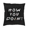 Luxury Friends Classic Tv Show Throw Pillow Case Home Decorative Custom Square Cushion Cover 45X45 Pillowcover For Sofa