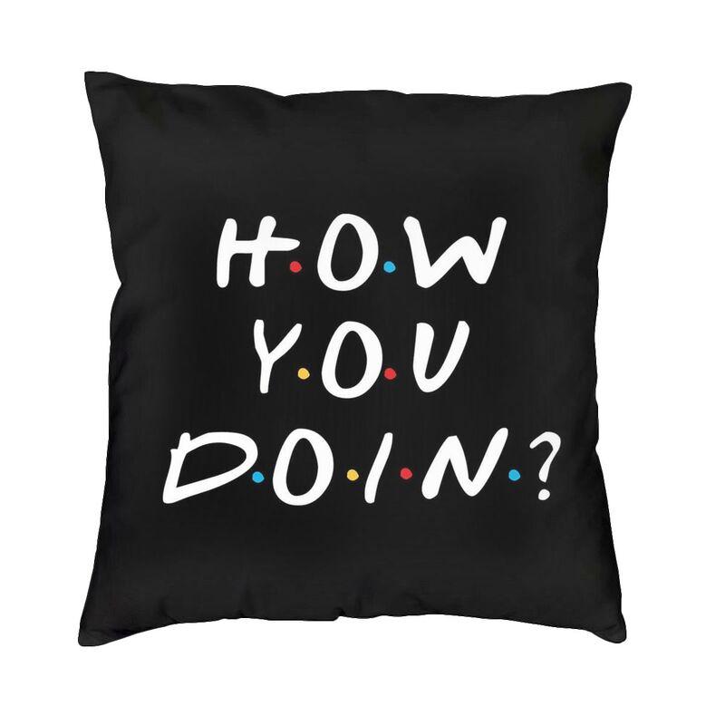 Luxury Friends Classic Tv Show Throw Pillow Case Home Decorative Custom Square Cushion Cover 45X45 Pillowcover For Sofa