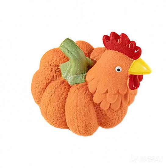Pet Toy Latex Pig Chicken Shape Dog Teething Toy with Built-in Sound Device Relieves Boredom Separation Anxiety Chew Toy