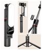Selfie Stick Tripod Holder Lamp Selfie Stick 360 Usb + Phone Remote Control