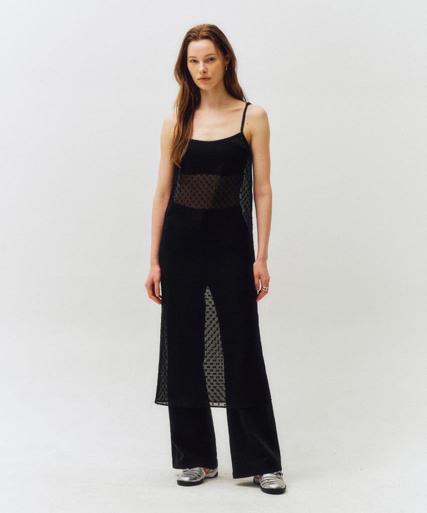 CITTA Classic Loose Fit Linen Bootcut Pants_Ctb546 (Black)