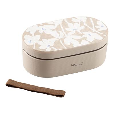 Patterns Lunch Crocus Working Lunch 1 Made In Dishwasher Microwave Scandinavian Retro Leisure [2024] Wpc. Box, Beige, Women's, Stylish, Cute, Women,