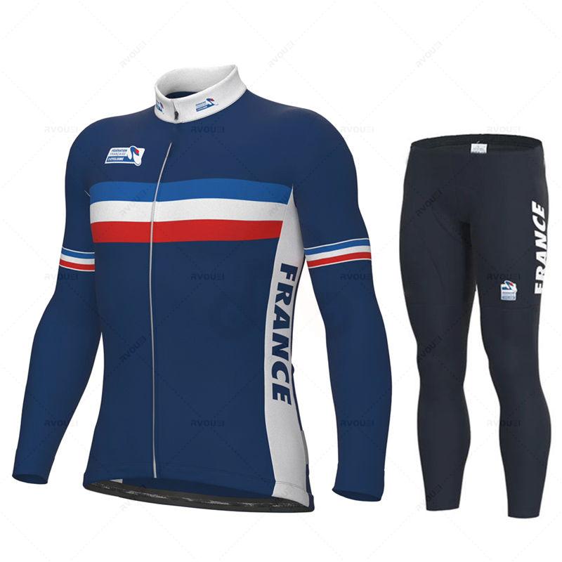 Long Sleeve Mountain Bike Clothes Wear Men Racing Bicycle Clothing Ropa Maillot Ciclismo 2026 Autumn Breathable Cycling Suit Set