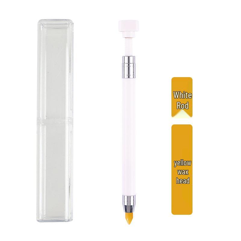 Dual-Head Rhinestone Picker and Dotting Tool Wax Pencil for Nail Art