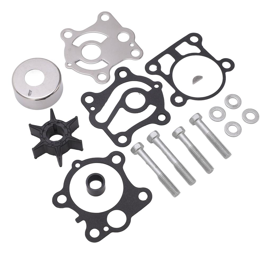 16pcs Water Pump Impeller Repair Kit 6H4 W0078 00 for 40HP to 50HP 2 Stroke Outboard