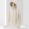 Unisex Ice Silk Sun Protection Jacket with Detachable Hood, UPF50+