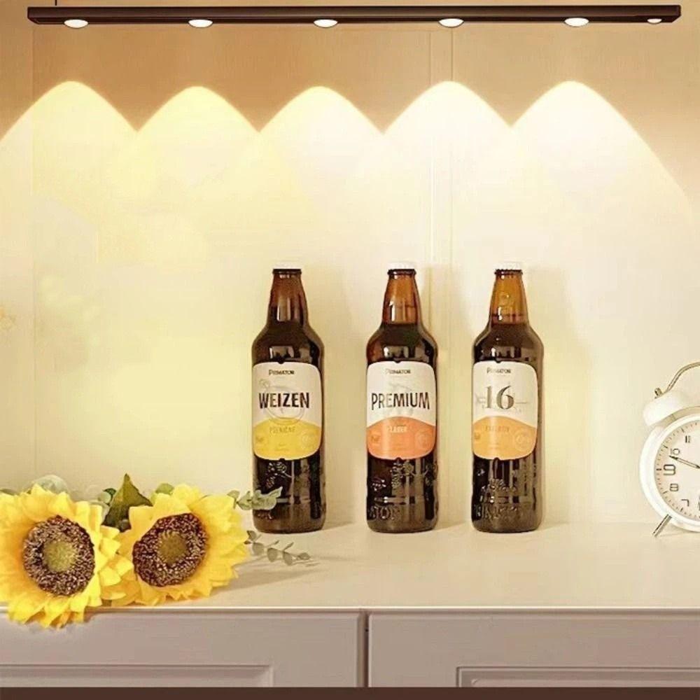 Rechargeable LED Motion Sensor Light Ultra-thin USB Rechargeable Led Lamp Cabinet Light  Desk