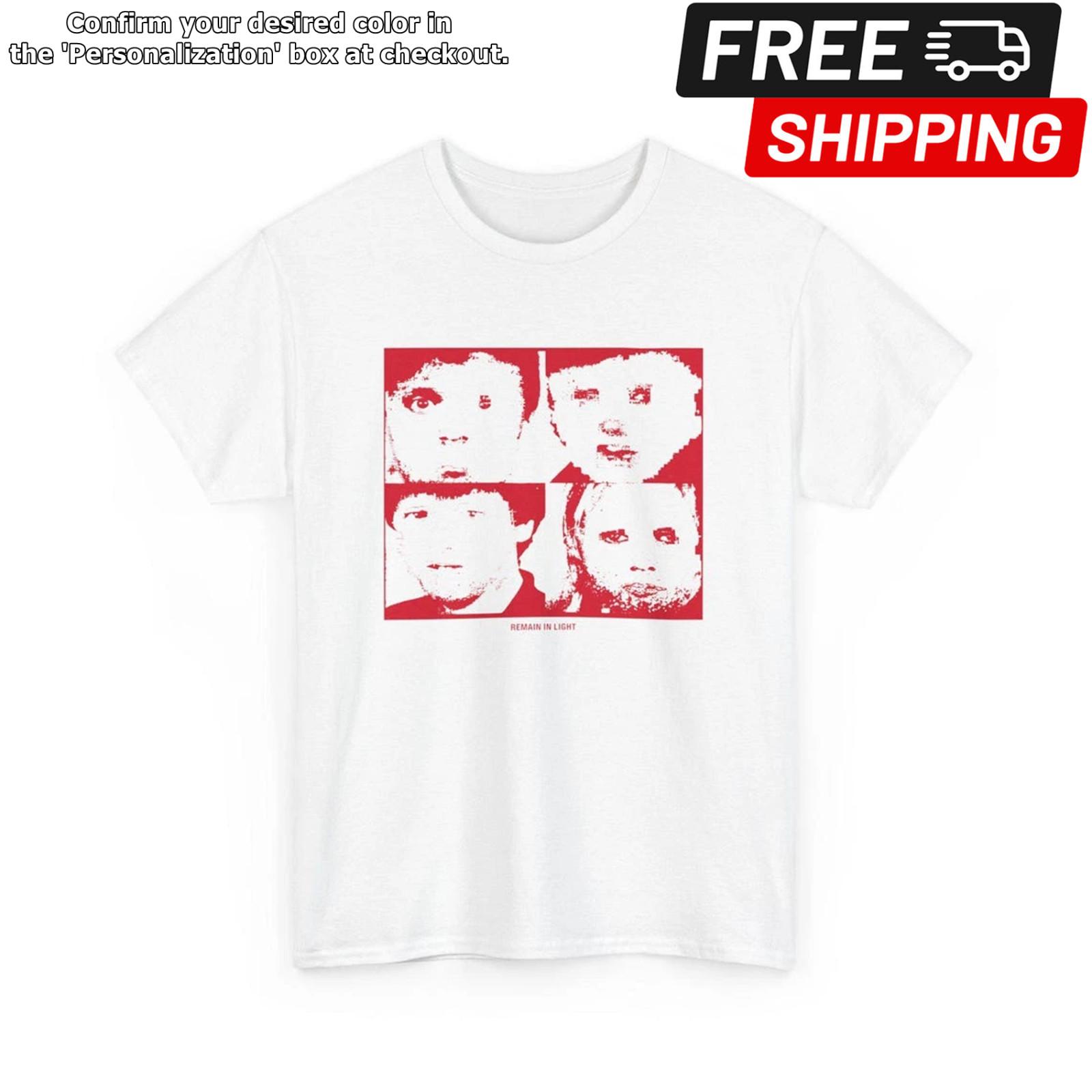 Talking Heads T-Shirt, Remain in Light, Unisex Unisex T Shirt S