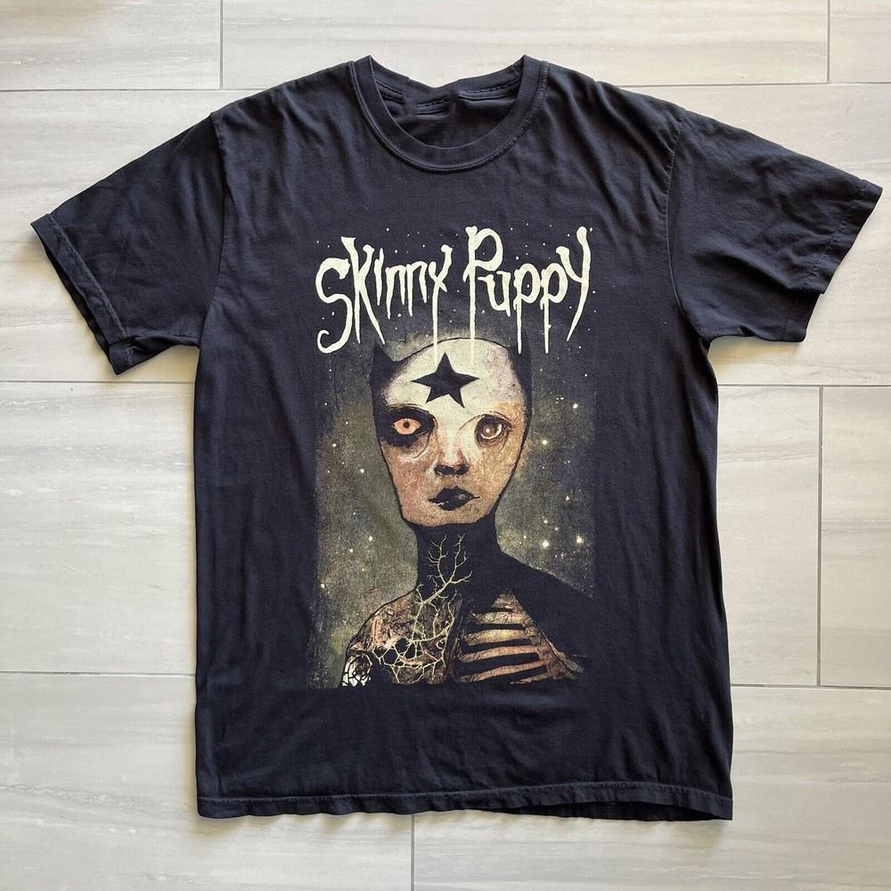 Skinny Puppy Final Tour 2023 T-Shirt Cotton Short Sleeve Unisex Tee S-4Xl UR340 Unisex T-Shirt S