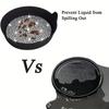 2PCS Car silicone coaster, car cup holder, creative diamond inlaid anti slip coaster, heat-insulating cup holder