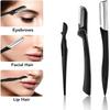 2023 New Eyebrow Trimmer Set Scissors Tweezers Eyebrow Razor Scraping Eyebrow Comb Razor Eyebrow Clip Makeup Tools Sets