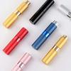 Portable Mini Travel High-end Perfume Bottle Base Refill Bottle Straight Charging Small Sample Perfume Aluminum Material