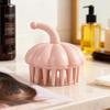 Shampoo-Bürste Flexible Borsten Tragbare Shampoo-Massagebürste Nasshaarbürste zur Schuppenentfernung Shampoo-Bürste