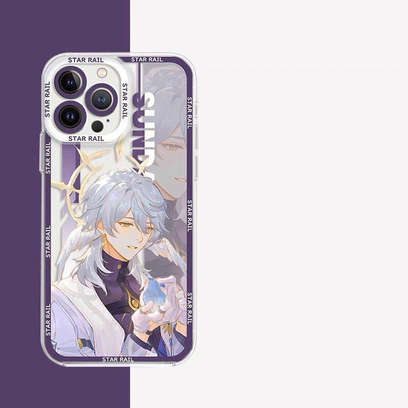 Honkai Star Rail Sunday Case For Samsung S24 S21 S22 S23 S30 S25 Plus Ultra S20 S21 S23 S24 FE A55 A35 A15 A25 A54 Cover Clear