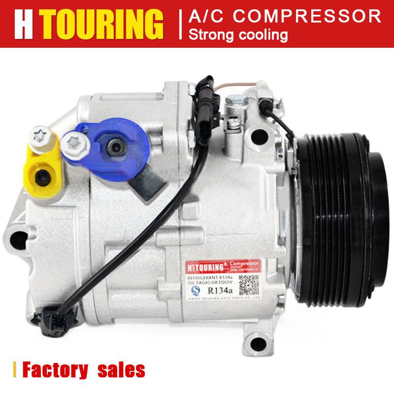 AC Compressor For 2007 2008 2009 2010 BMW X5 3.0L 6 grv CSV613 64529185142 64509121758 6512755 0-22212-AM 14-1070-NEW CO 30020C