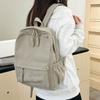 Large Capacity Corduroy Backpack Lightweight Students Daypack Students School Bag  Travel
