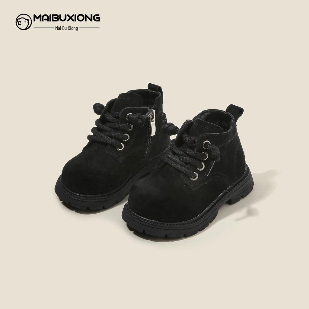 Winter Toddler Boots: Cotton Baby Walker & Martin Boots with Plush Lining