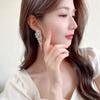 New Tassel Fashion Women's Light Luxury Design Simulation Pearl Earrings French Elegant Zircon Earring Accessories
