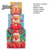 Stackable Xmas Ornaments 3Pcs Christmas Gift Box, Layered Cube Plastic Boxes with Santa Festive Storage Bins Snowman Reindeer, Tabletop Display