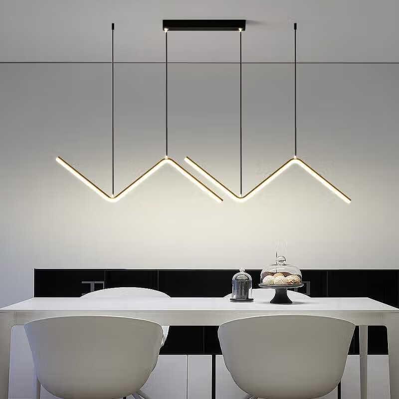 Modern Branch Chandelier with Remote Dimming
