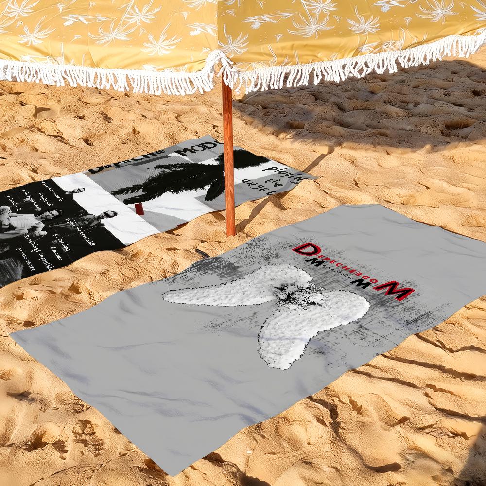 Rock Band D-Depeche M-Mode Violator Asciugamano Morbido Piscina Regalo Per Viaggio Palestra Doccia Campeggio Asciugatura Rapida Sportivo Grandi Asciugamani da Spiaggia