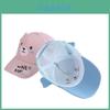Summer Girls Cartoon Animal Mesh Baseball Cap With Sunblock And Ventilation For Outdoor Activities