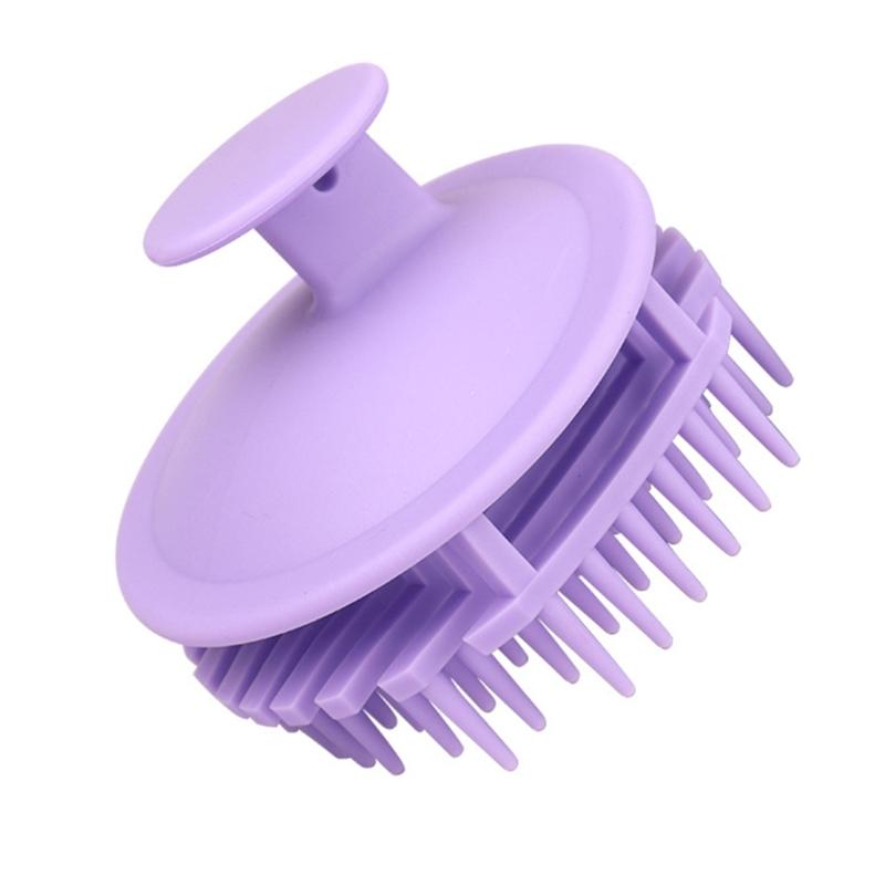 Scalp Massage Brush for Wet and Dry Hair Gentle Head Massage Brush Silicone Shampoo Hair Brush Shampoo Brush