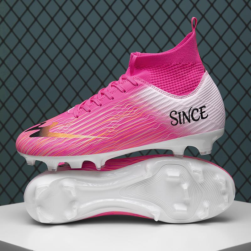 New Men Professional Football Boots Training Shoes Soccer Shoes Match Sneakers Grass Outdoor Sport Non-Slip Ultralight Unisex