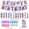 Witch Hunters Birthday Theme Party Decoration Banner Pull Flag Cake Flag Balloon- Set