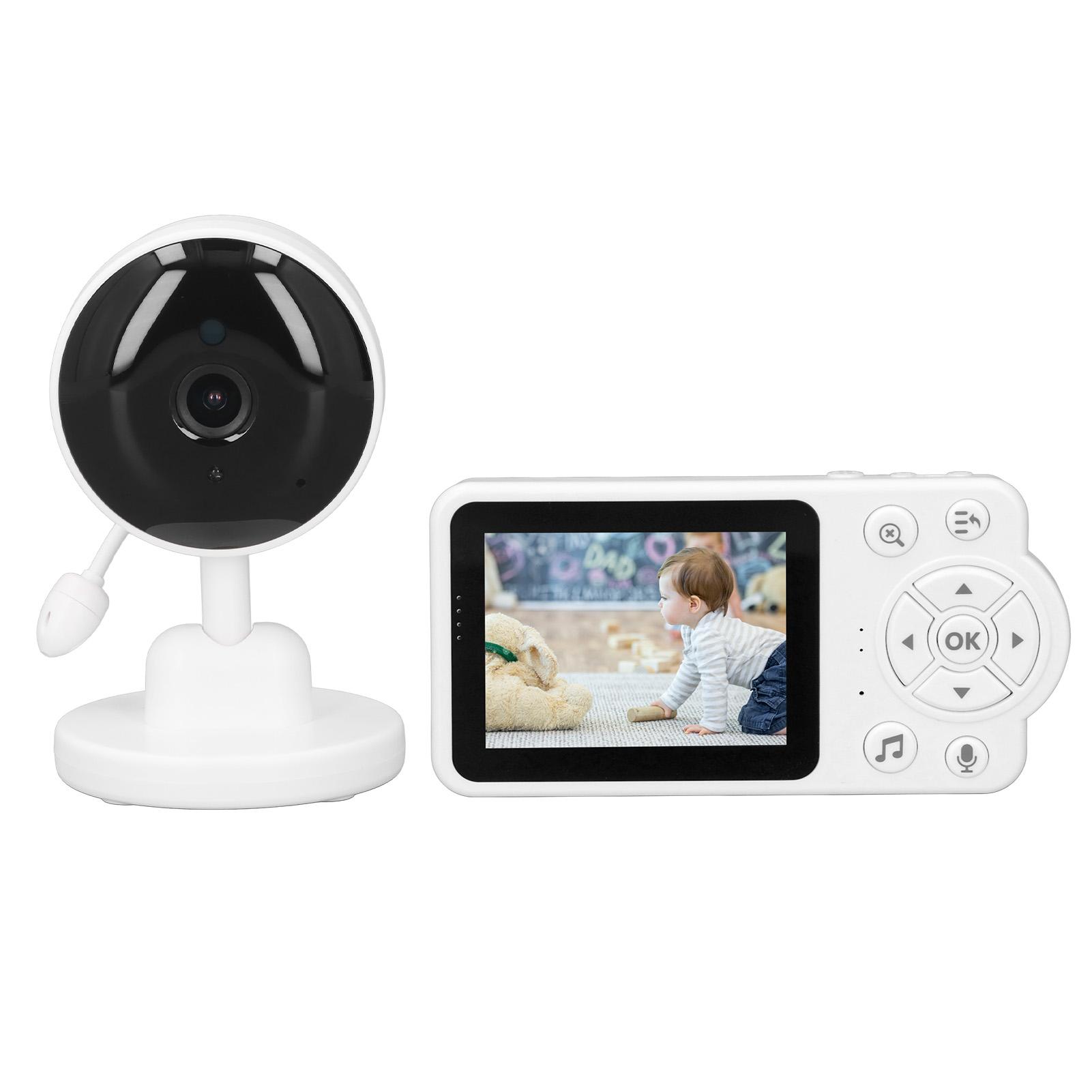 

Беспроводной детский монитор 2,8 дюйма Детская камера безопасности с режимом VOX, ночным видением, двусторонняя связь