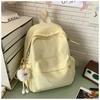 New Japanese Ins High-value, Fresh and Sweet Candy-colored Bow Backpack, Lightweight Backpack for Junior and Senior High School Students
