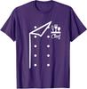 Chef Uniform Jacket Faux Cook for Cooking Funny Unisex T-Shirt