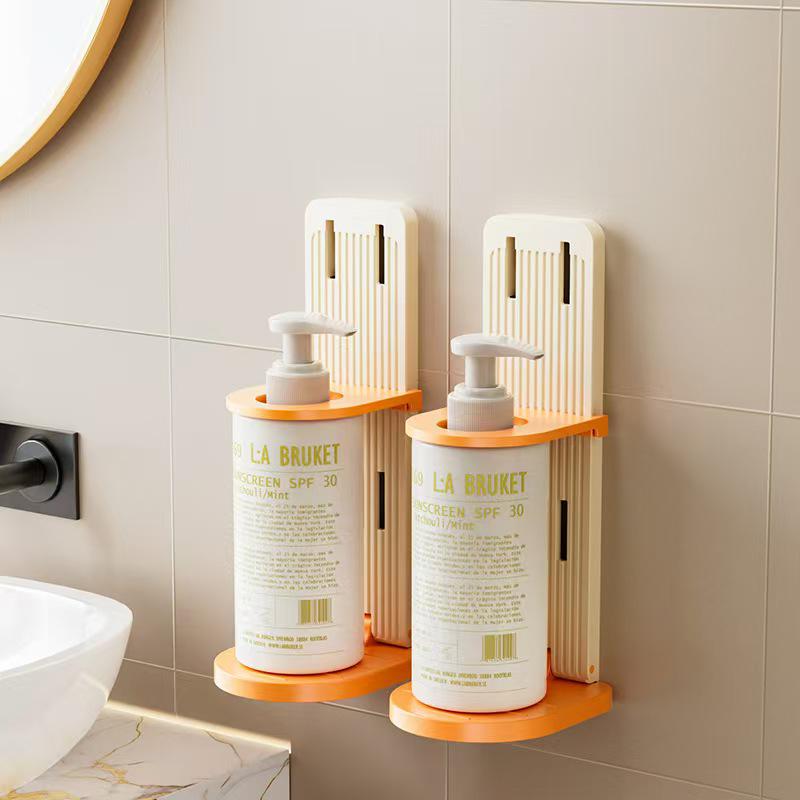 

Bathroom Storage Rack for Shampoo, Shower Gel, Toilet Supplies, and Hand Sanitizer