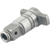 Electric Brushless Wrench Shaft Accessories 2pcs Set 18V with 4 Inch Hex Adapter Compatible with Quick Change and Drill Chucks