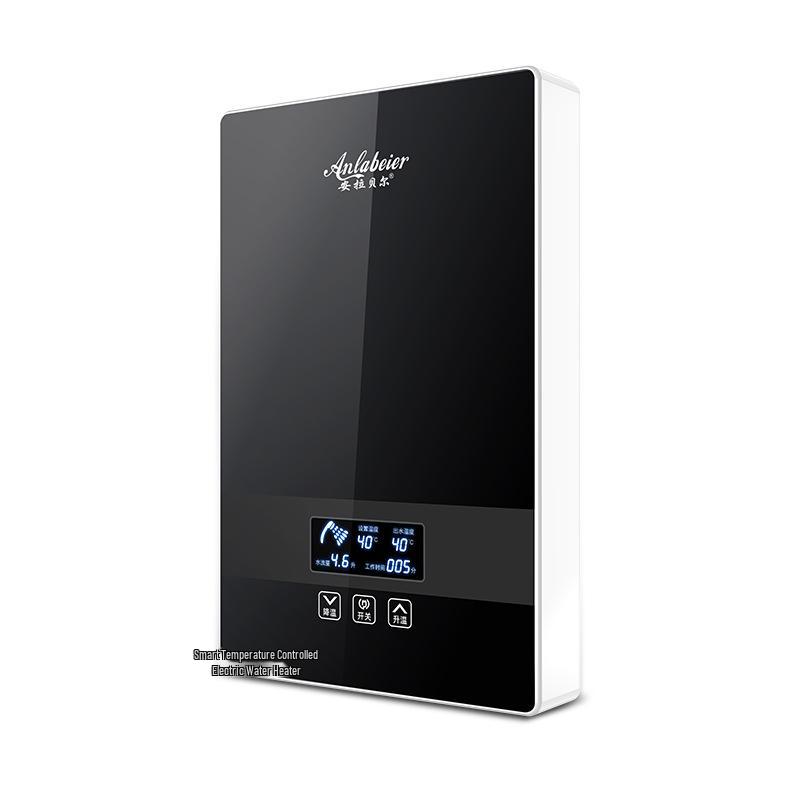 Inverter Electric Water Heater – Rapid Heat, Constant Temperature for Home Showers чёрный